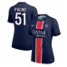 Maillot de foot Paris Saint-Germain Willian Pacho #51 Domicile vêtements Femmes 2024-25 Manches Courtes